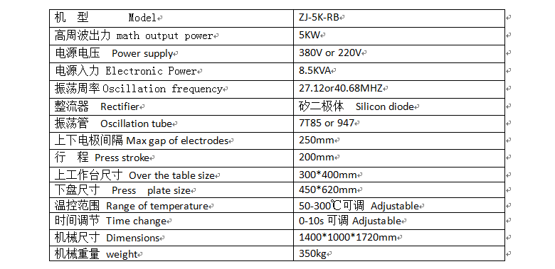 高頻熔接機